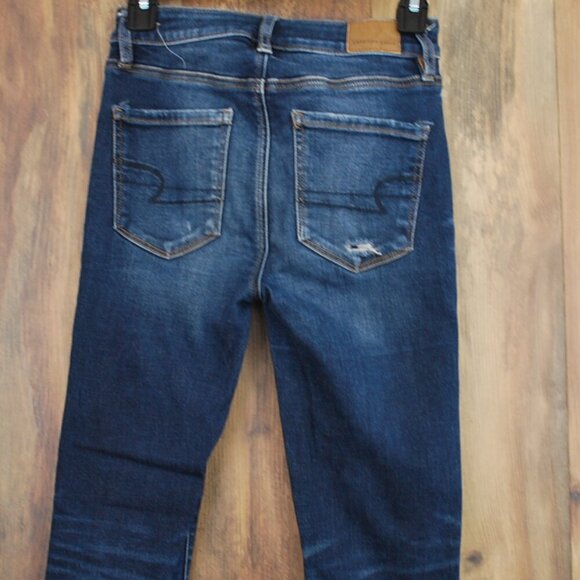 American Eagle Super Stretch Super Hi Rise Jegging 0 - Picture 4 of 6